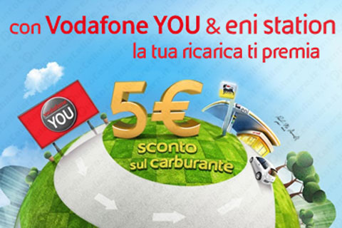 Vodafone You sconto carburante Eni