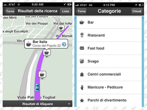 Waze su iPhone