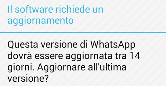 WhatsApp su Android