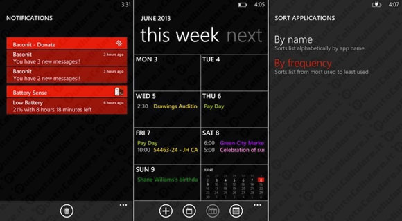Windows Phone 8 Blue