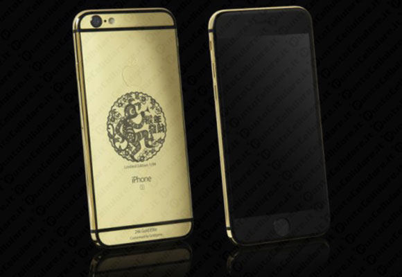 Year of the Monkey 24k Gold iPhone 6S E