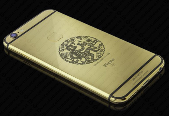 Year of the Monkey 24k Gold iPhone 6S E
