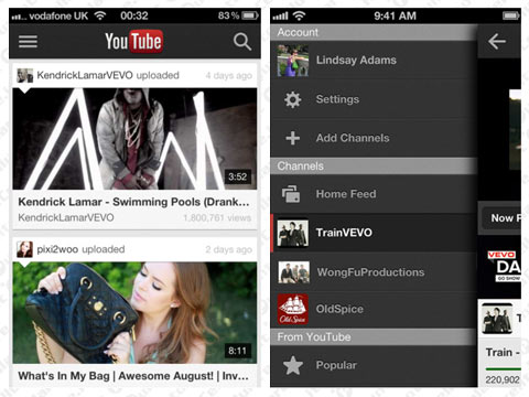 YouTube per iPhone ed iPad