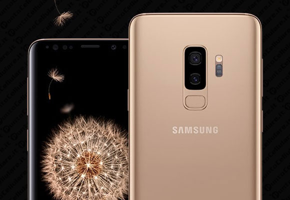 galaxy s9 sunrise gold