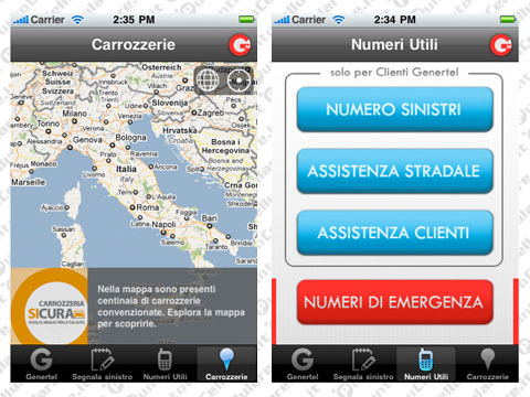 iGenertel su iPhone