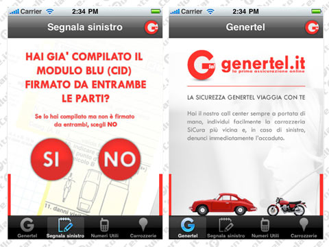iGenertel su iPhone