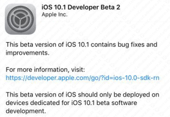 iOS 10.1