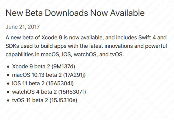 iOS 11 beta 2