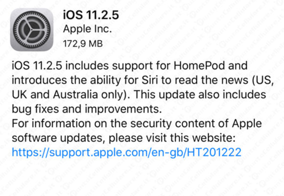 iOS 11.2.5