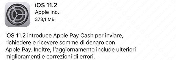 iOS 11.2