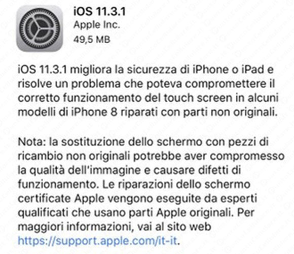 iOS 11.3.1