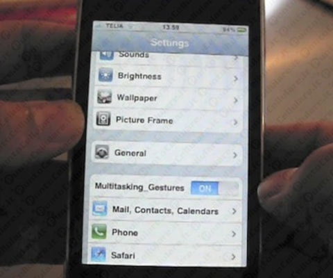 iOS 4.3 iPhone