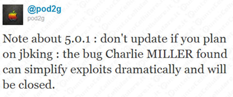 iOS 5.0.1 jailbreak