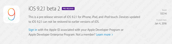 iOS 9.2.1
