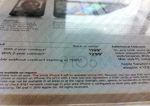 iPhone 4 bianco