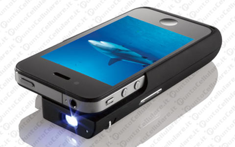 iPhone 4 proiettore
