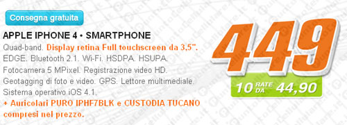iPhone 4 sottocosto