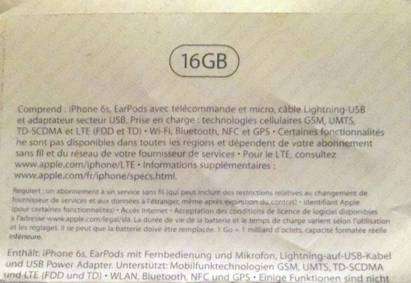 iPhone 6s