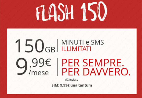 iliad flash 150gb