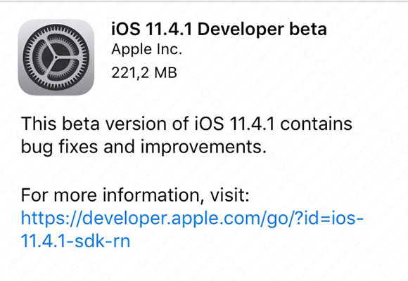 ios 11.4.1