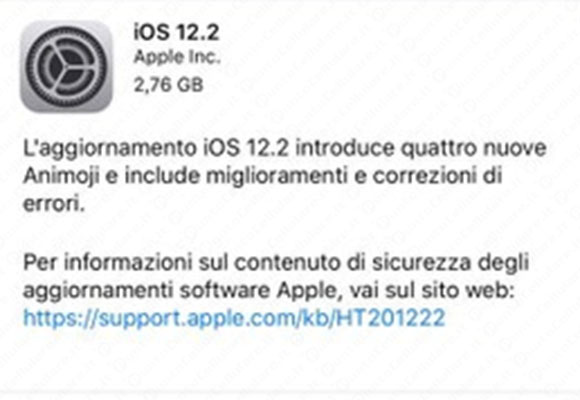 ios 12.2
