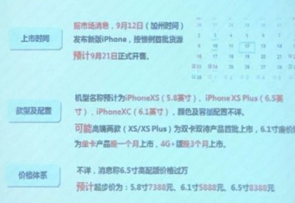 iphone 2018