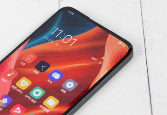 oppo selfie camera under display