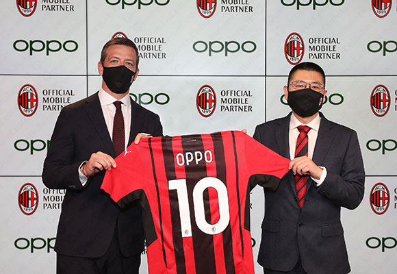 oppo sponsor ac milan