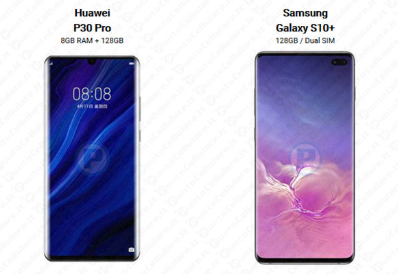 p30 pro vs s10 plus