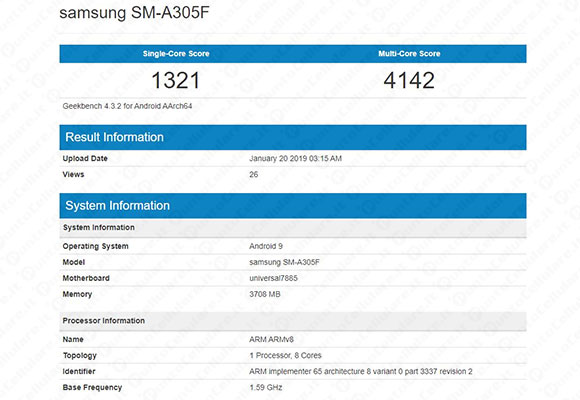 samsung galaxy a30