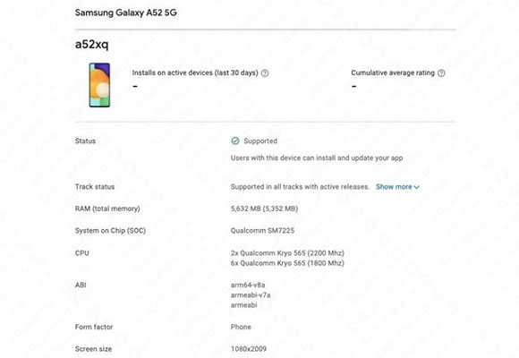 samsung galaxy a52