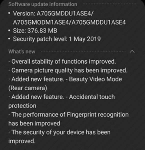samsung galaxy a70