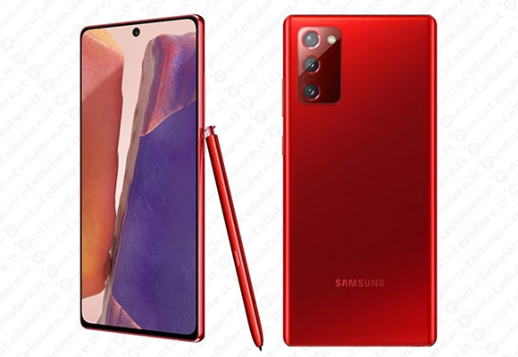 galaxy note 20 mystic red