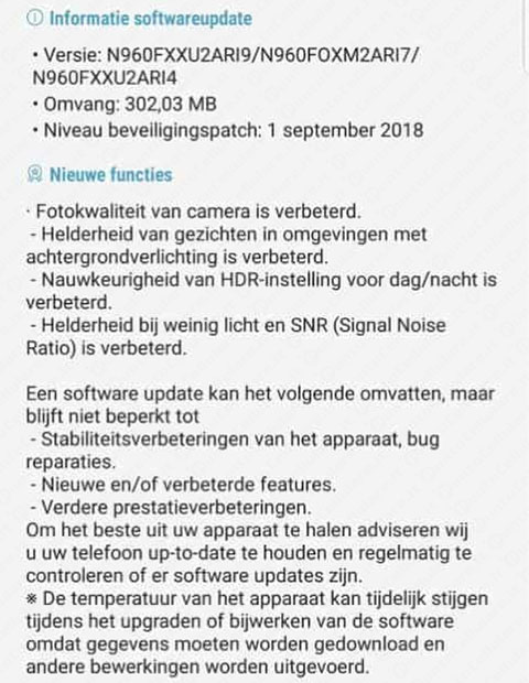 samsung galaxy note 9