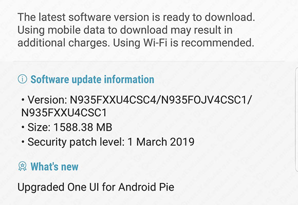 samsung galaxy note fe
