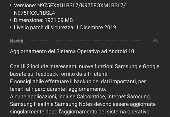 samsung galaxy note10