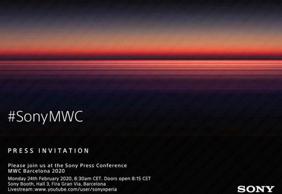 sony mwc 2020