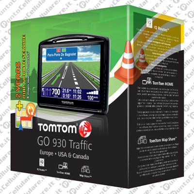 Mappe Sempre Aggiornate Con TomTom GO 930 Traffic | PuntoCellulare.it